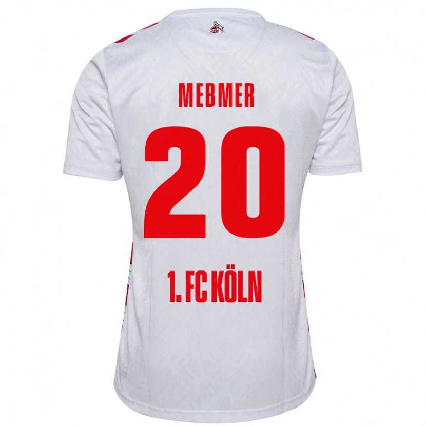 DanxenキッズMeike Meßmer#20白 赤ホームシャツ2024/25ジャージーユニフォーム