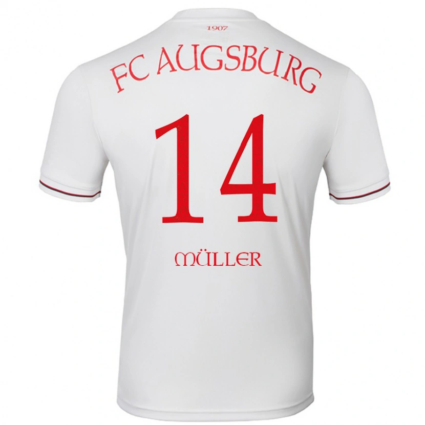 DanxenキッズMato Müller#14白ホームシャツ2024/25ジャージーユニフォーム