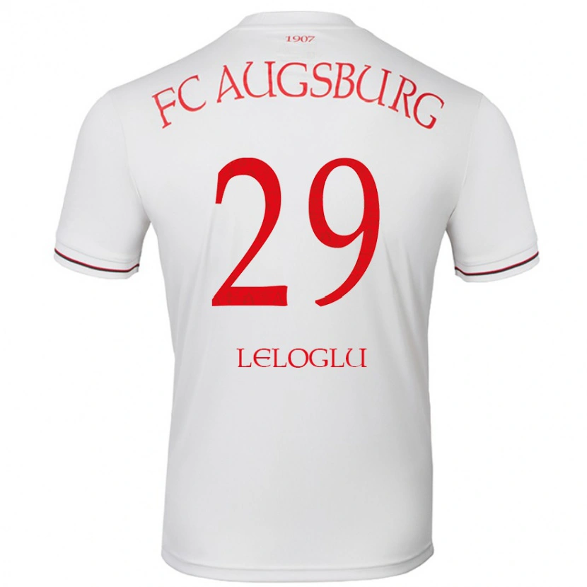 DanxenキッズAras Leloglu#29白ホームシャツ2024/25ジャージーユニフォーム