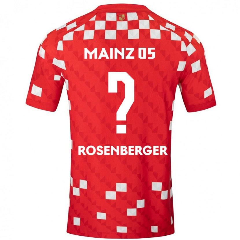 DanxenキッズChris Rosenberger#0白 赤ホームシャツ2024/25ジャージーユニフォーム