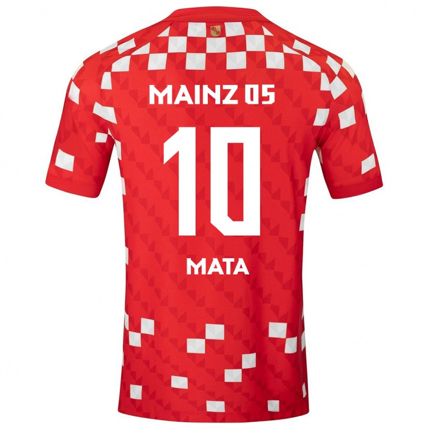 Danxenキッズマタケン#10白 赤ホームシャツ2024/25ジャージーユニフォーム