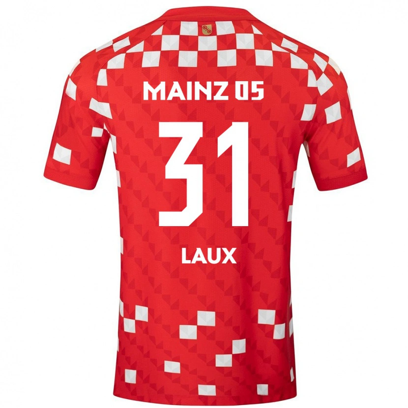 Danxenキッズルーカス・ラウクス#31白 赤ホームシャツ2024/25ジャージーユニフォーム