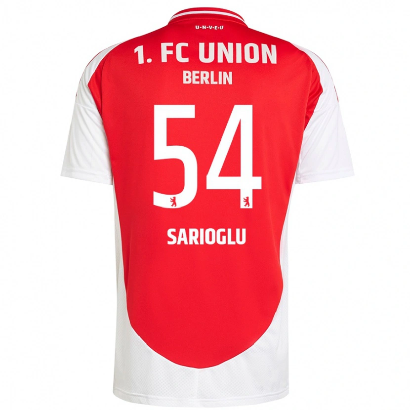 DanxenキッズDefne Sarıoğlu#54赤 白ホームシャツ2024/25ジャージーユニフォーム