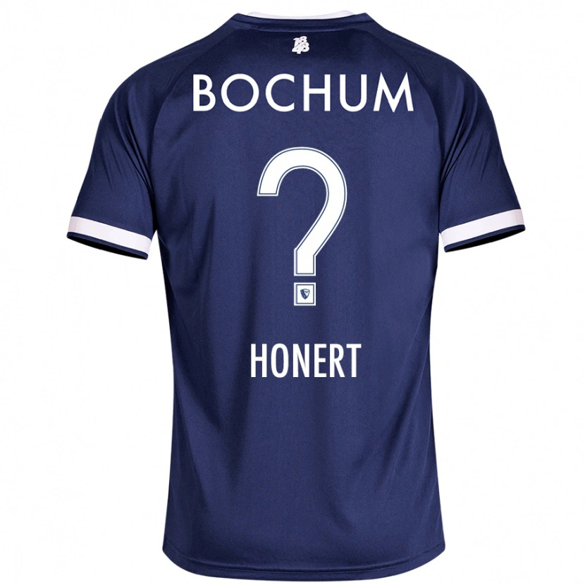 DanxenキッズJan Honert#0ダークブルーホームシャツ2024/25ジャージーユニフォーム