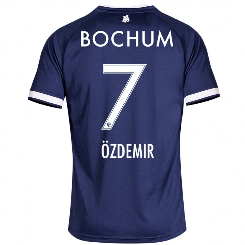 DanxenキッズTolga Özdemir#7ダークブルーホームシャツ2024/25ジャージーユニフォーム