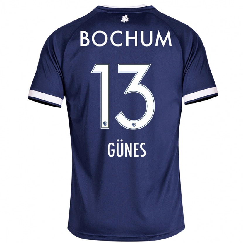 DanxenキッズCiwan Günes#13ダークブルーホームシャツ2024/25ジャージーユニフォーム