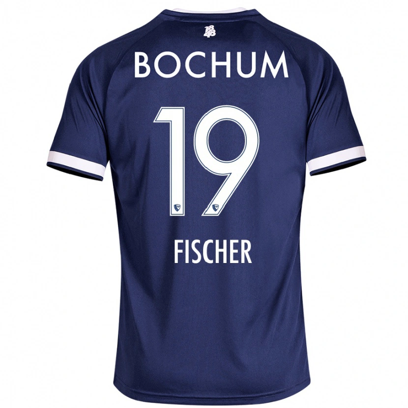DanxenキッズDesmond Fischer#19ダークブルーホームシャツ2024/25ジャージーユニフォーム