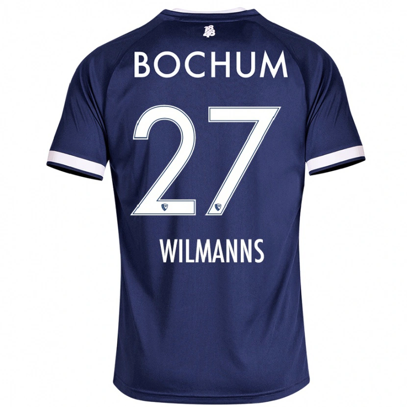 DanxenキッズAnjo Wilmanns#27ダークブルーホームシャツ2024/25ジャージーユニフォーム
