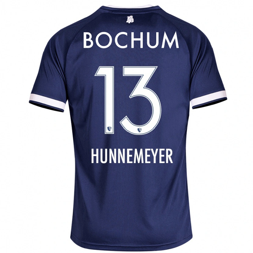 DanxenキッズMaja Hünnemeyer#13ダークブルーホームシャツ2024/25ジャージーユニフォーム
