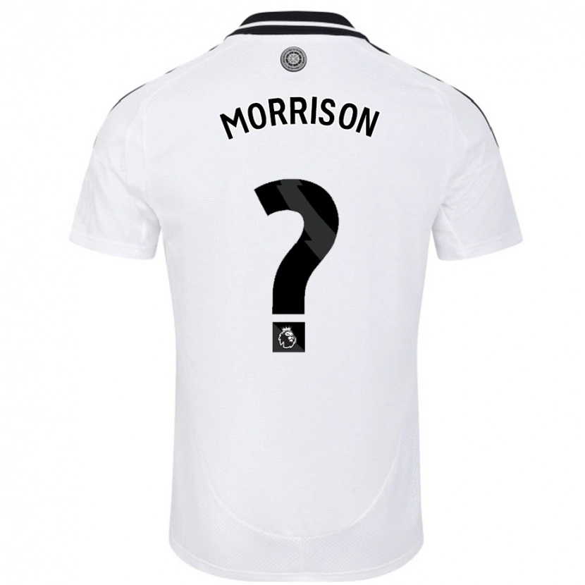 DanxenキッズKymarley Morrison#0白ホームシャツ2024/25ジャージーユニフォーム