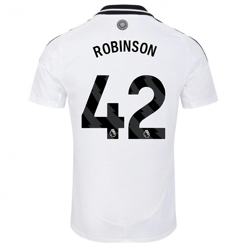 DanxenキッズCharlie Robinson#42白ホームシャツ2024/25ジャージーユニフォーム