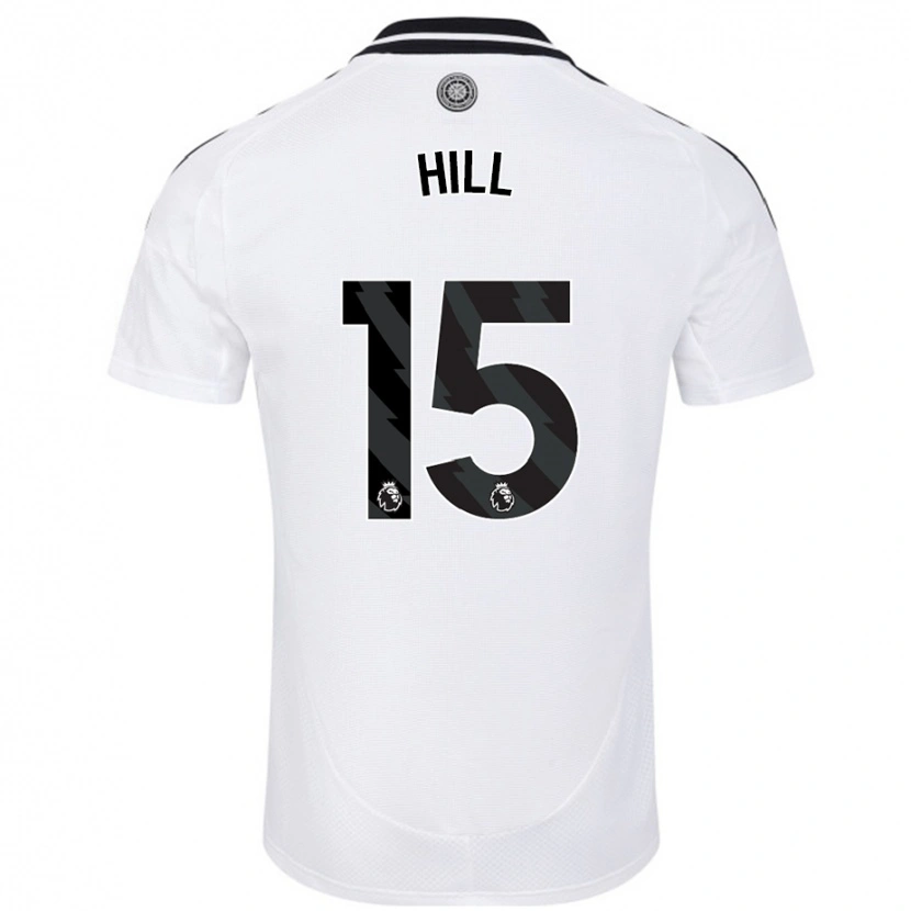 DanxenキッズAnisha Hill#15白ホームシャツ2024/25ジャージーユニフォーム