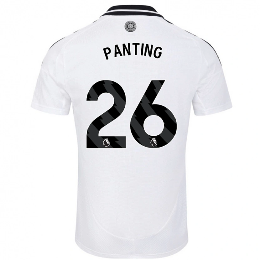 DanxenキッズRachel Panting#26白ホームシャツ2024/25ジャージーユニフォーム