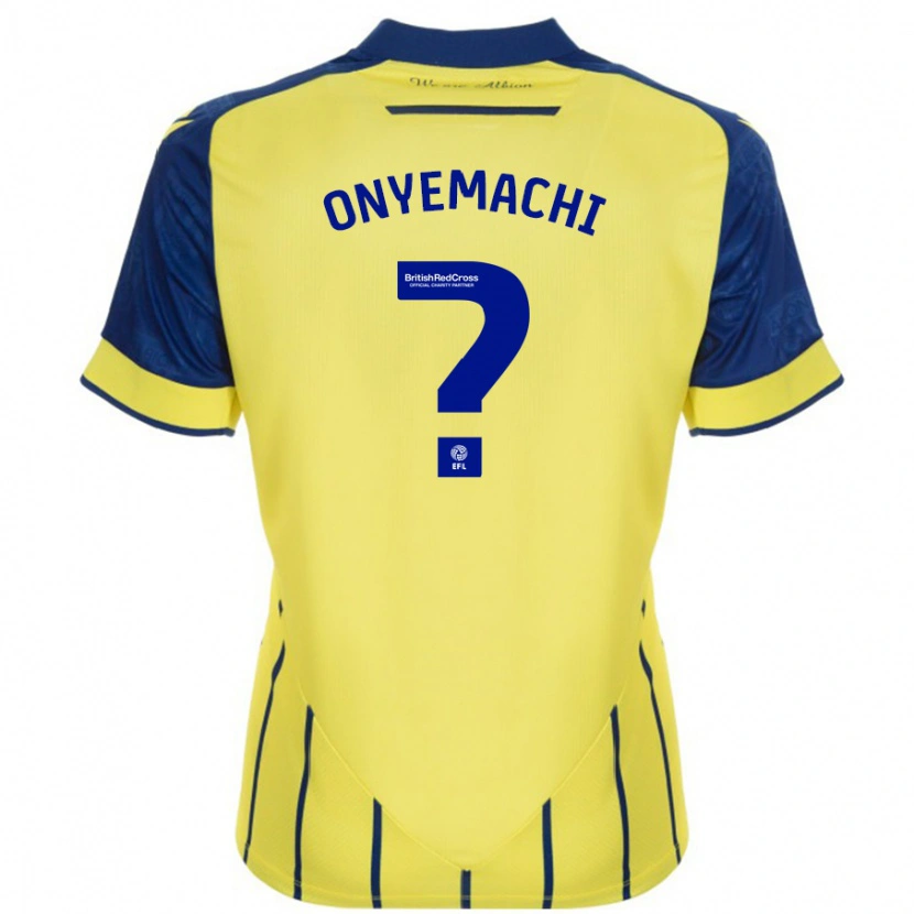 Danxenキッズディバインオニエマチ#0黄 青アウェイシャツ2024/25ジャージーユニフォーム