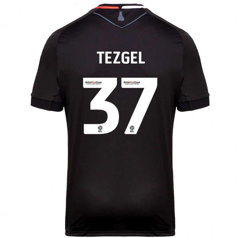 Danxenキッズエムレ・テズゲル#37黒アウェイシャツ2024/25ジャージーユニフォーム