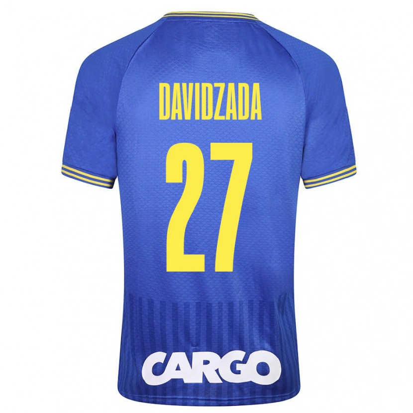 Danxenキッズオフィル・ダヴィジャダ#27白アウェイシャツ2024/25ジャージーユニフォーム