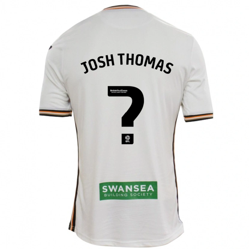DanxenメンズJosh Thomas#0白ホームシャツ2024/25ジャージーユニフォーム