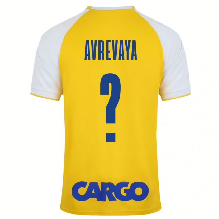 DanxenメンズLiroy Avrevaya#0黄白ホームシャツ2024/25ジャージーユニフォーム