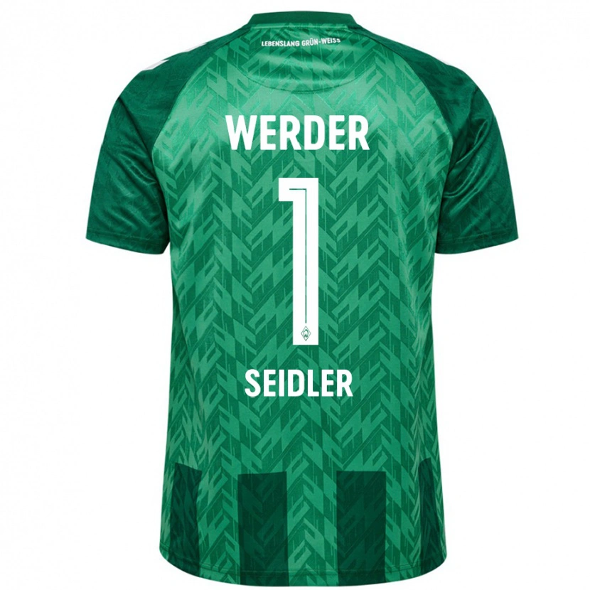 DanxenメンズCalvin Seidler#1緑ホームシャツ2024/25ジャージーユニフォーム
