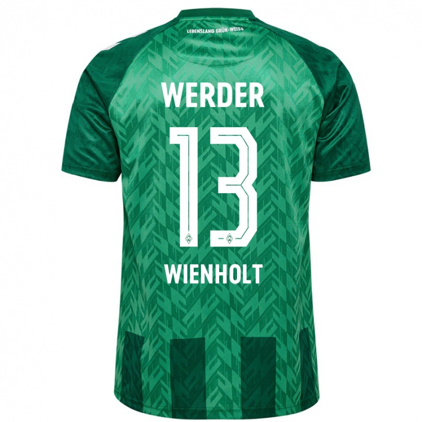 DanxenメンズPaul Wienholt#13緑ホームシャツ2024/25ジャージーユニフォーム
