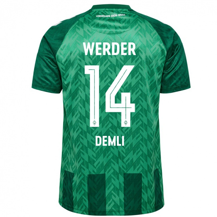 DanxenメンズRezan Demli#14緑ホームシャツ2024/25ジャージーユニフォーム