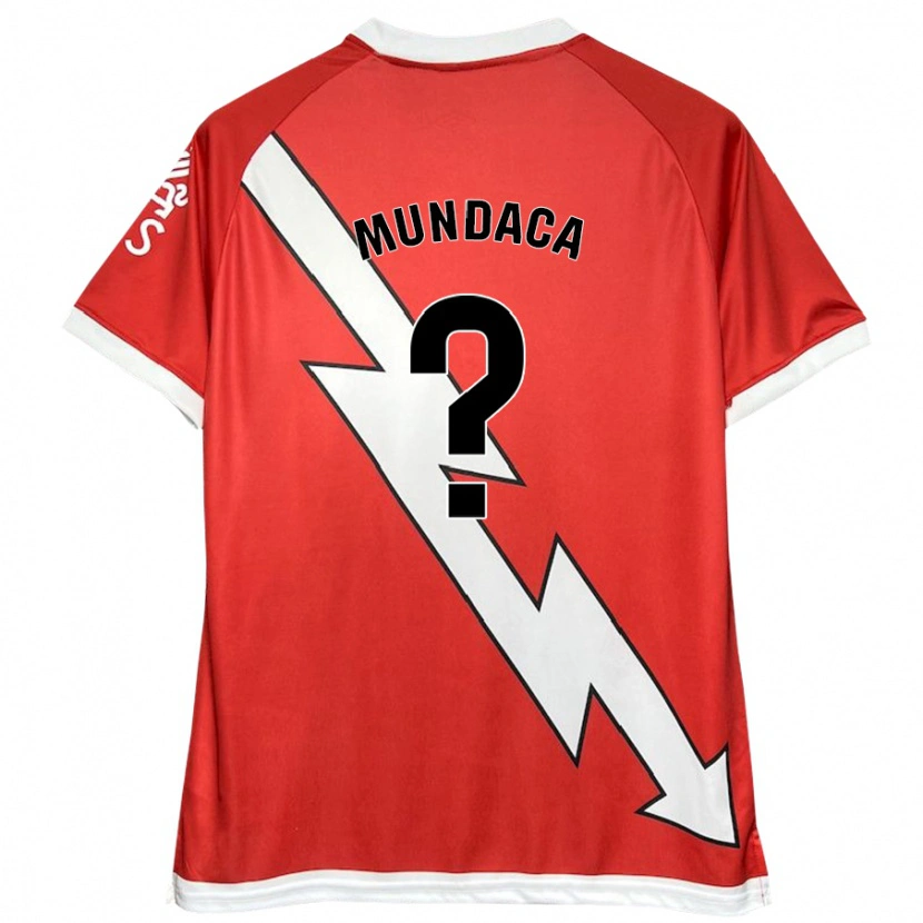 DanxenメンズRodrigo Mundaca#0白 赤ホームシャツ2024/25ジャージーユニフォーム