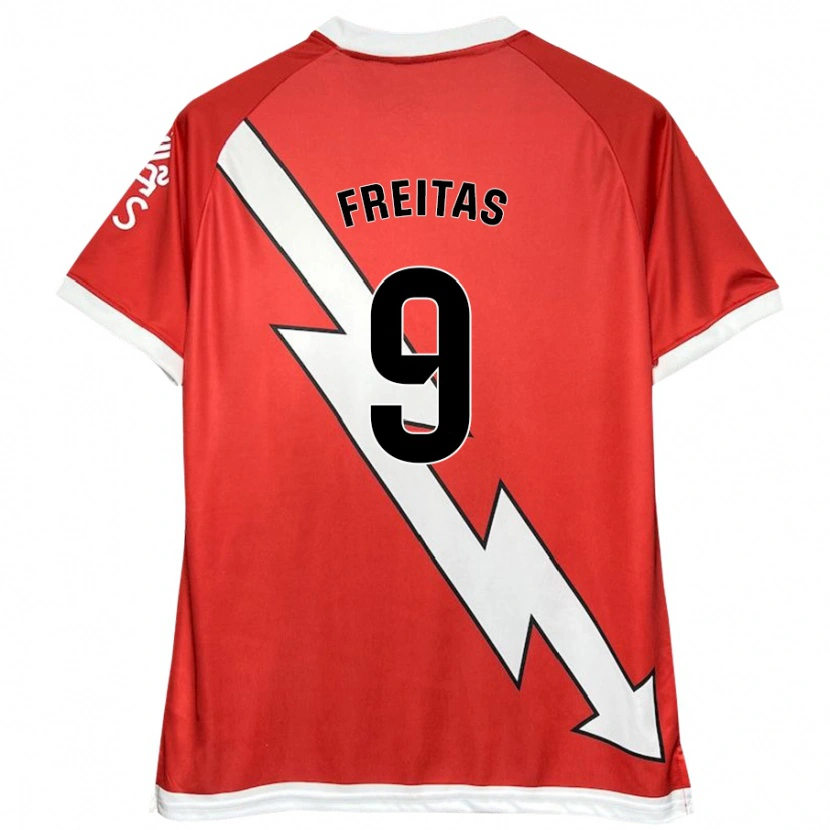 DanxenメンズIsadora Freitas#9白 赤ホームシャツ2024/25ジャージーユニフォーム