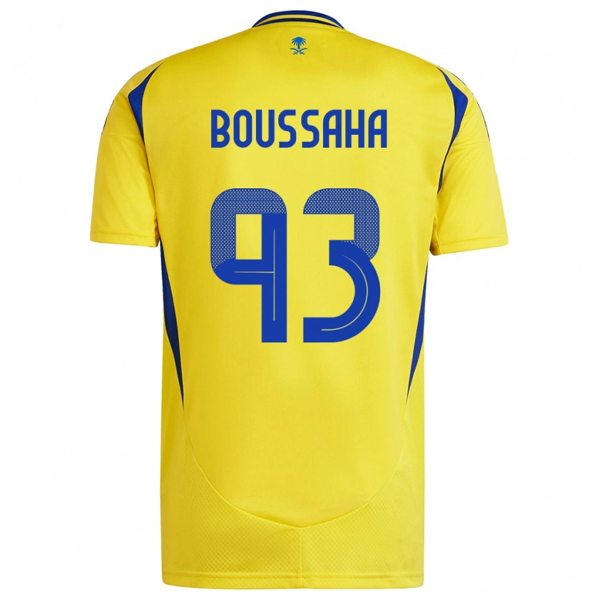 DanxenメンズLina Boussaha#93黄 青ホームシャツ2024/25ジャージーユニフォーム