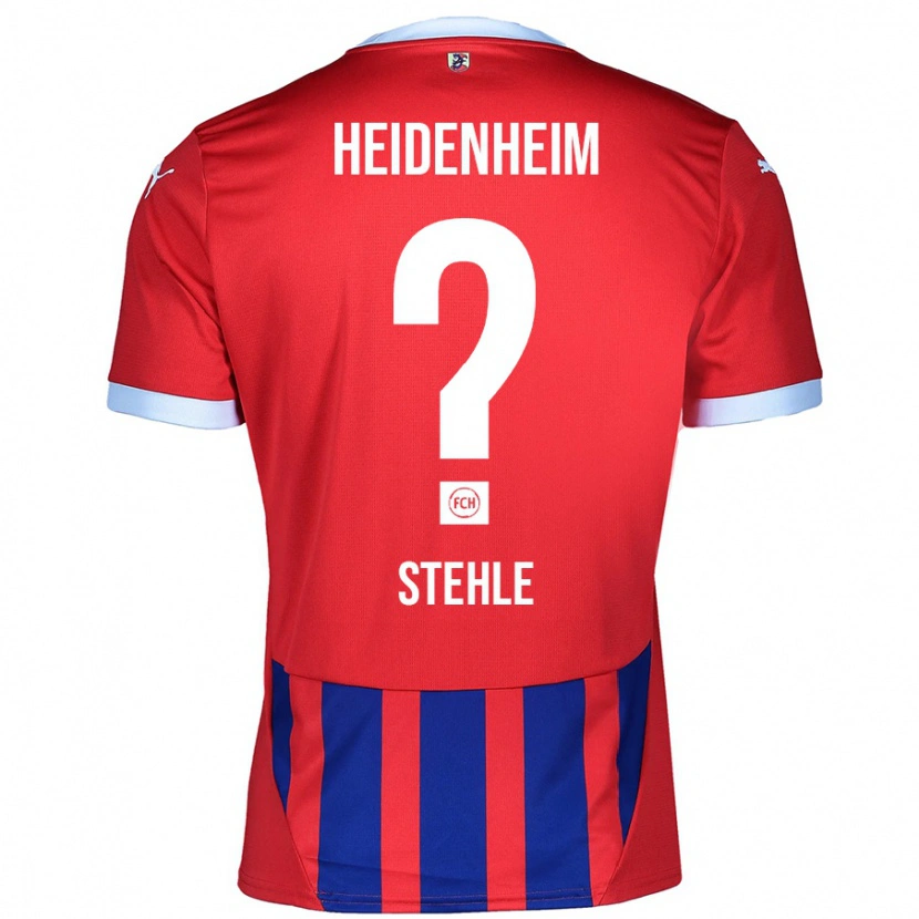 DanxenメンズPhilipp Stehle#0赤 青ホームシャツ2024/25ジャージーユニフォーム