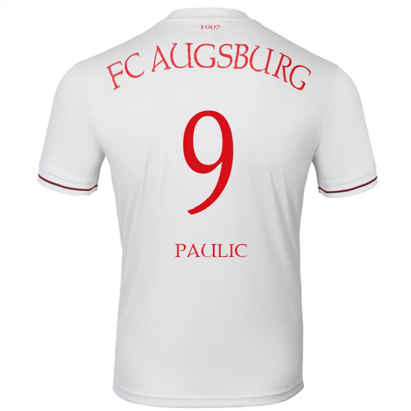 DanxenメンズAnthony Paulic#9白ホームシャツ2024/25ジャージーユニフォーム