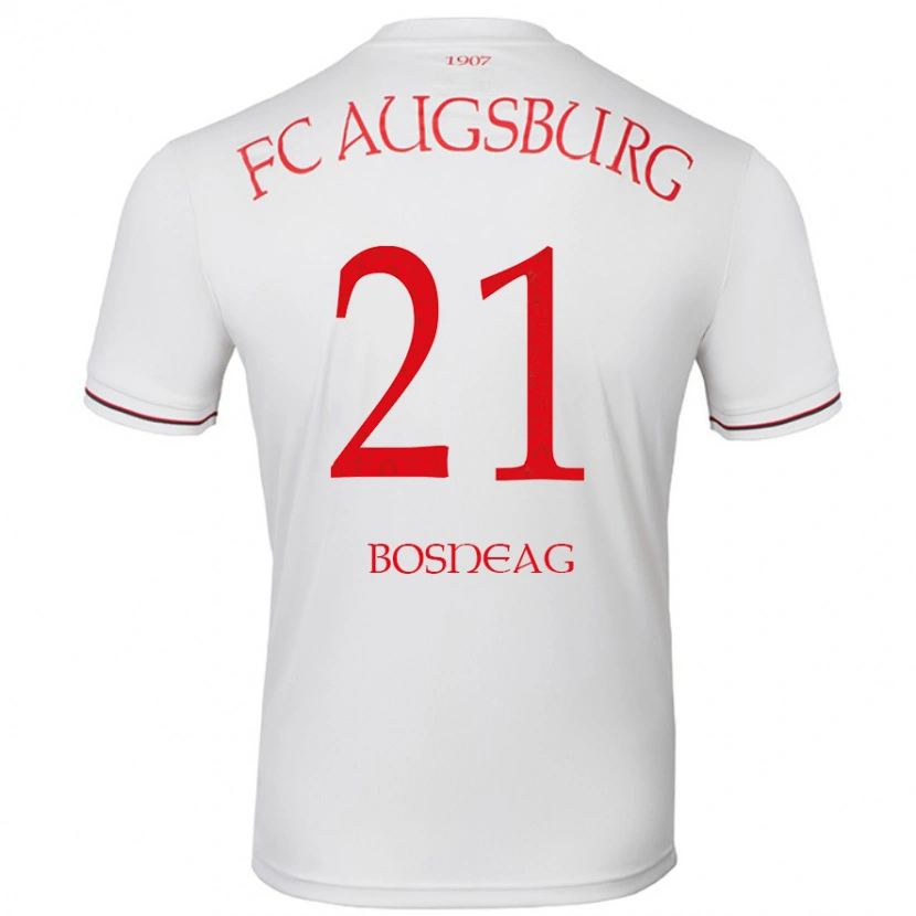 DanxenメンズIoan Boșneag#21白ホームシャツ2024/25ジャージーユニフォーム