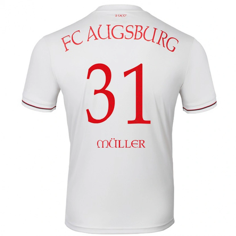 DanxenメンズNoah Müller#31白ホームシャツ2024/25ジャージーユニフォーム