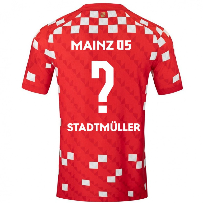 DanxenメンズElias Stadtmüller#0白 赤ホームシャツ2024/25ジャージーユニフォーム