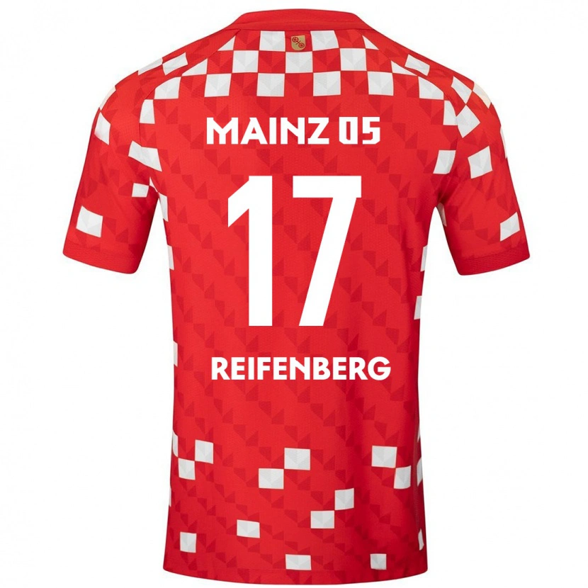 DanxenメンズMichelle Reifenberg#17白 赤ホームシャツ2024/25ジャージーユニフォーム