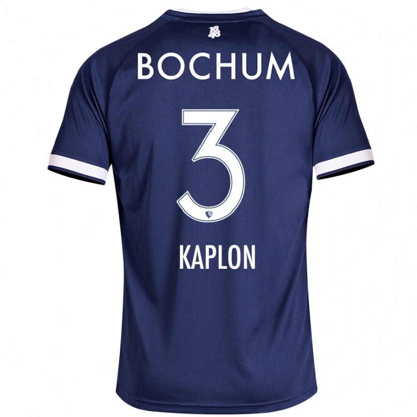 DanxenメンズFrauke Kaplon#3ダークブルーホームシャツ2024/25ジャージーユニフォーム