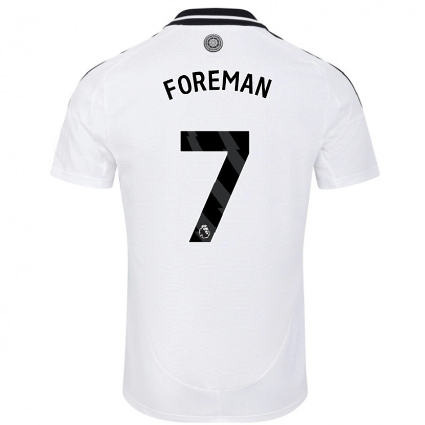 DanxenメンズTia Foreman#7白ホームシャツ2024/25ジャージーユニフォーム