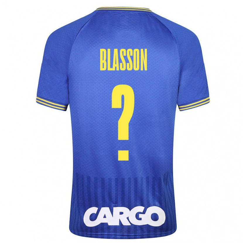 DanxenメンズAriel Blasson#0白アウェイシャツ2024/25ジャージーユニフォーム