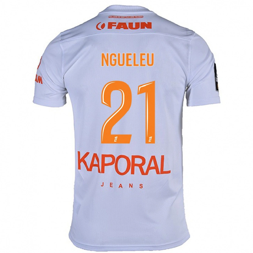 DanxenメンズNina Ngueleu#21白アウェイシャツ2024/25ジャージーユニフォーム