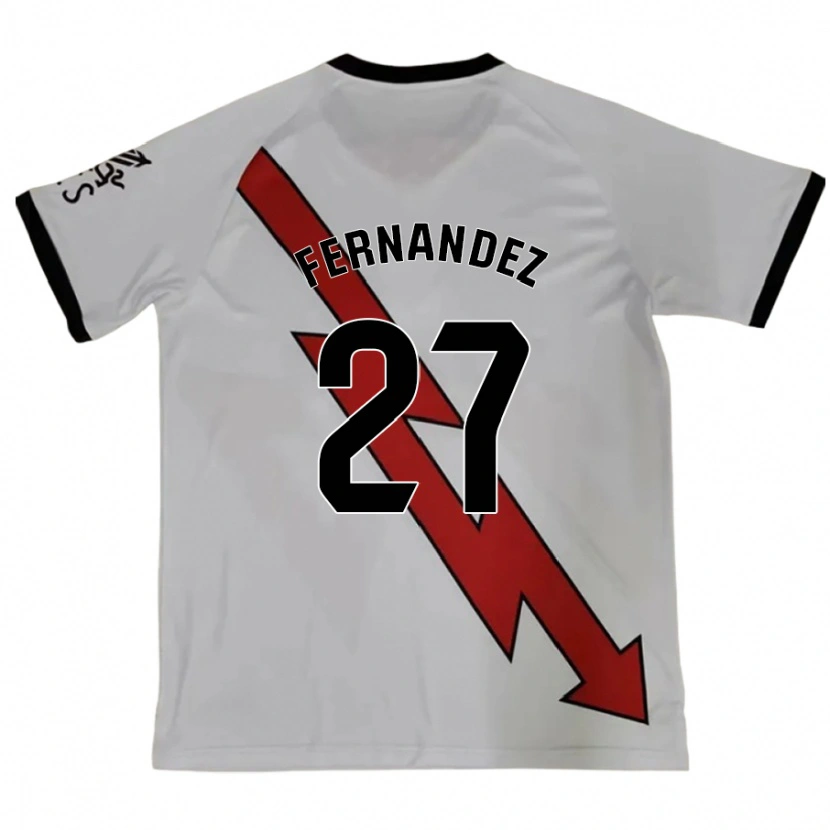 Danxenメンズペラーヨフェルナンデス#27赤アウェイシャツ2024/25ジャージーユニフォーム