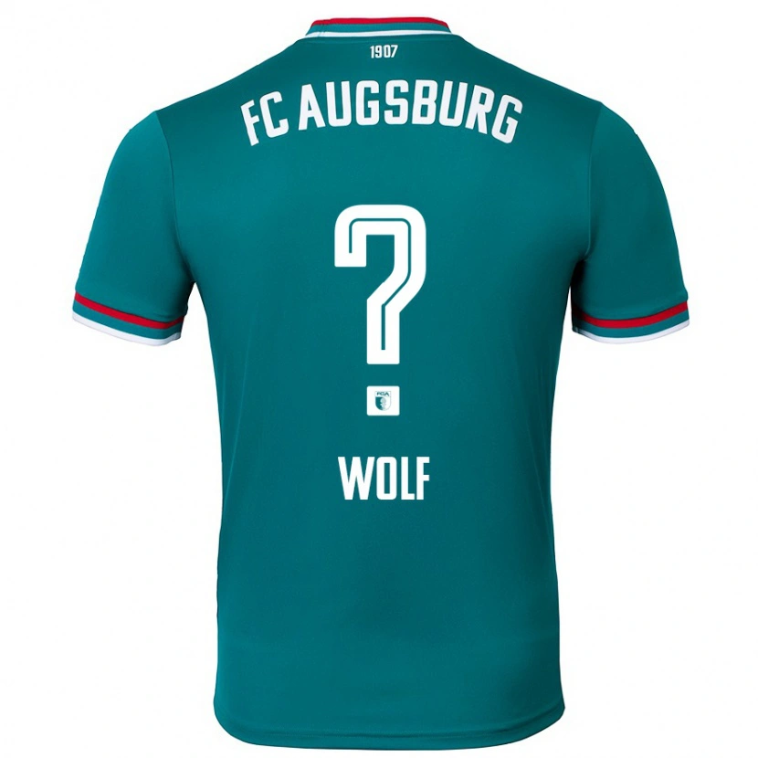 DanxenメンズPaul Wolf#0ダークグリーンアウェイシャツ2024/25ジャージーユニフォーム