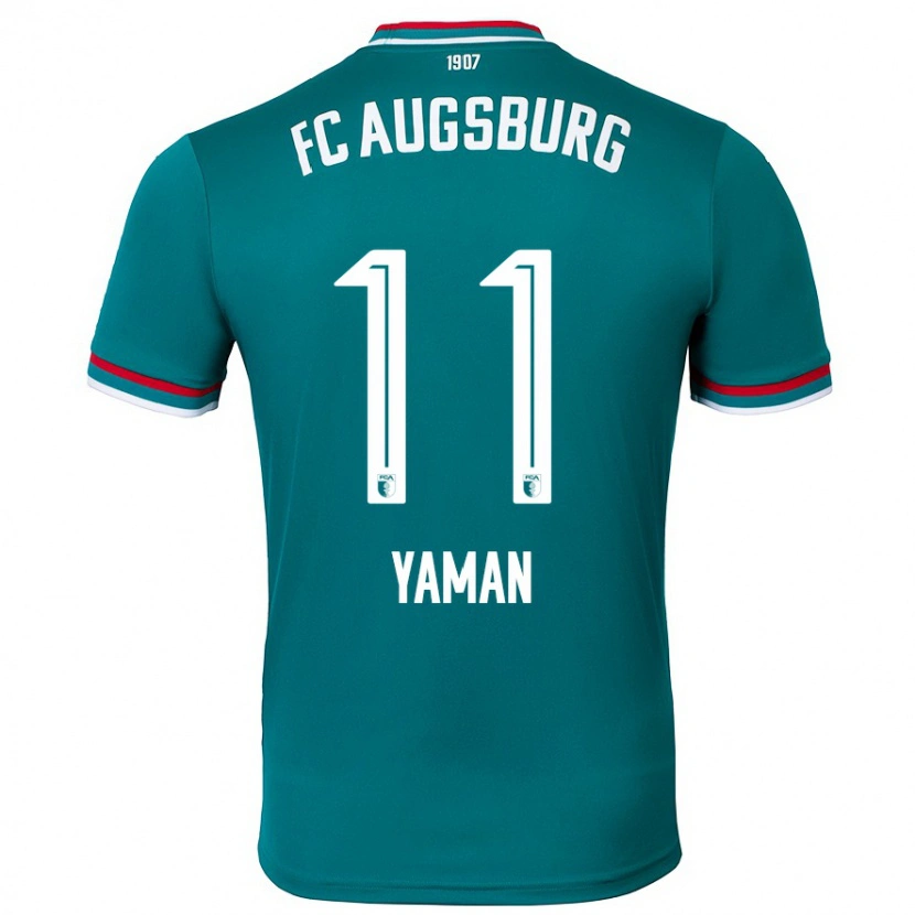 DanxenメンズKerim Yaman#11ダークグリーンアウェイシャツ2024/25ジャージーユニフォーム