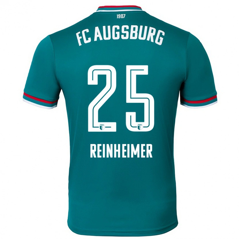 DanxenメンズPirmin Reinheimer#25ダークグリーンアウェイシャツ2024/25ジャージーユニフォーム