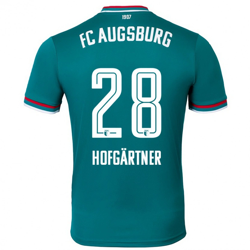 DanxenメンズHendrik Hofgärtner#28ダークグリーンアウェイシャツ2024/25ジャージーユニフォーム
