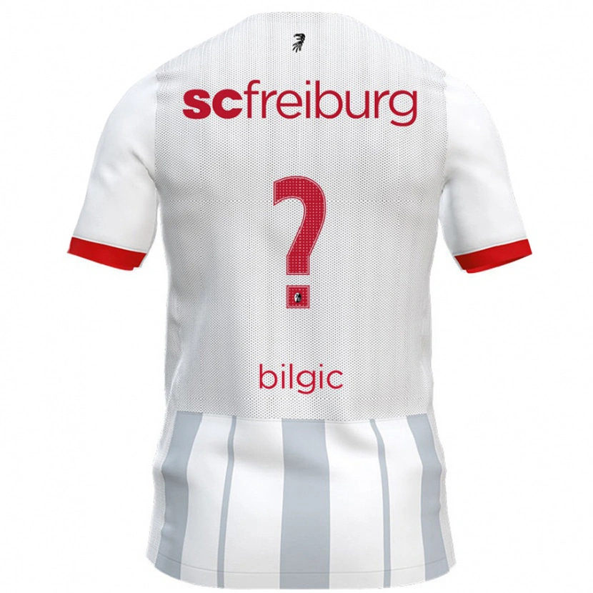 DanxenメンズDeniz Bilgic#0白 グレーアウェイシャツ2024/25ジャージーユニフォーム
