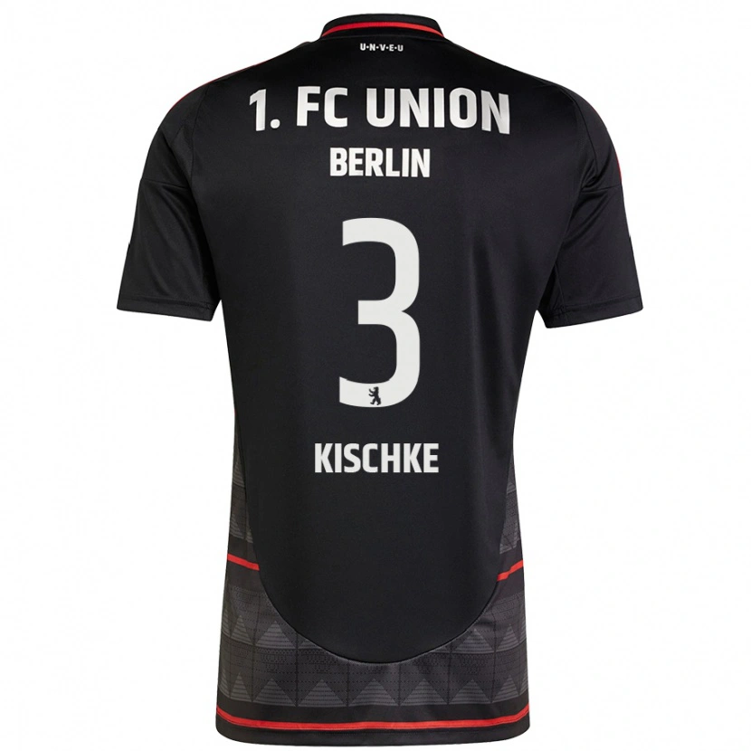 DanxenメンズPepe Kischke#3黒アウェイシャツ2024/25ジャージーユニフォーム