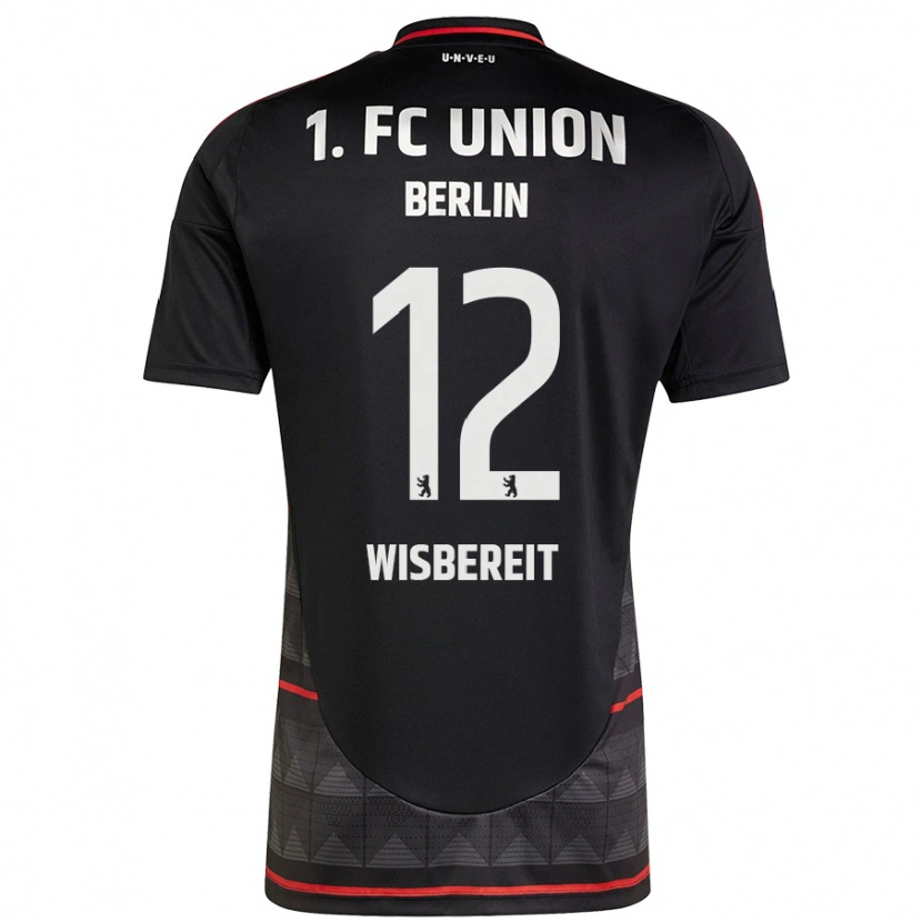 DanxenメンズTom Wisbereit#12黒アウェイシャツ2024/25ジャージーユニフォーム