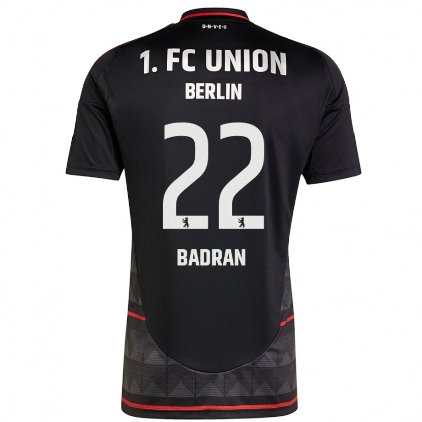 DanxenメンズAhmad Badran#22黒アウェイシャツ2024/25ジャージーユニフォーム