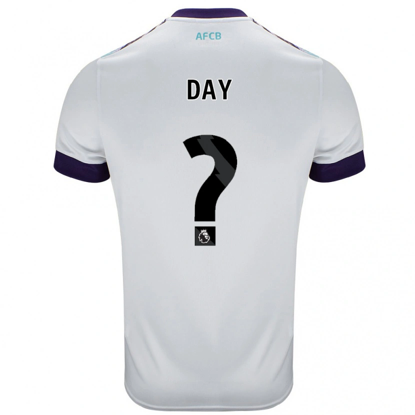 DanxenメンズJonny Day#0白 緑 紫アウェイシャツ2024/25ジャージーユニフォーム