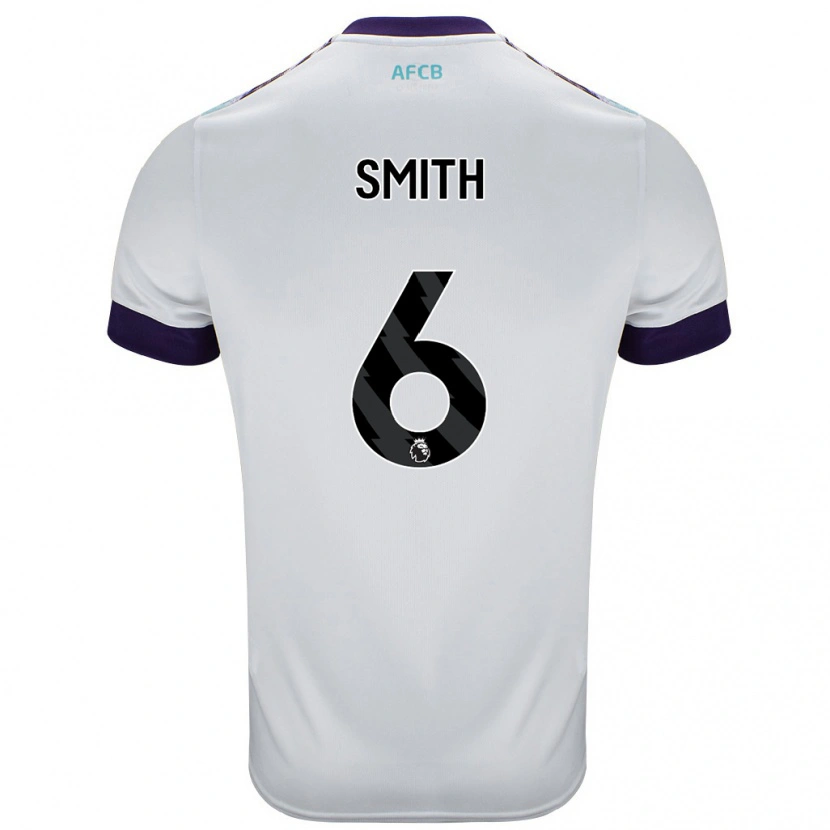 DanxenメンズMaisy Smith#6白 緑 紫アウェイシャツ2024/25ジャージーユニフォーム