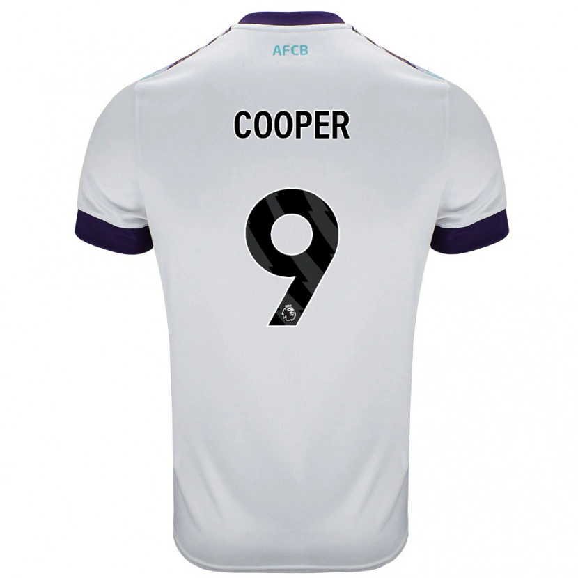 DanxenメンズLucy Cooper#9白 緑 紫アウェイシャツ2024/25ジャージーユニフォーム